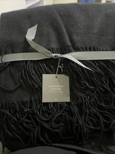 CASHMERE THROW JETÉE DE CACHEMIRE RH 50X70 - Picture 1 of 3