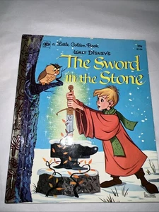Walt Disney's The Sword in The Stone #D106 A Little Golden Book  1973 - Imagen 1 de 10