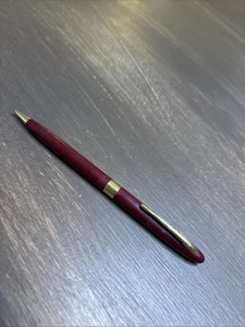 Sheaffer PFM Mechanical Pencil Twist Burgundy Gold Vintage - Picture 1 of 12