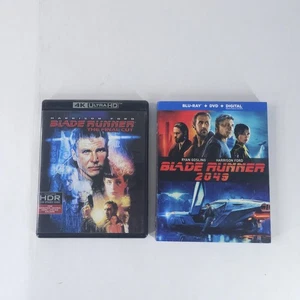 Blade Runner Final Cut 4K Ultra HD Blu-ray DVD + Blade Runner 2049 Blu-ray Set - Picture 1 of 5