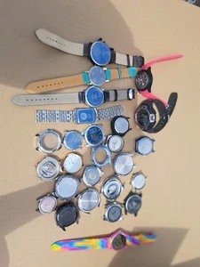 1.2kg Of Used Watches Citizen l, Sekonda, T+J, Pinhao, Ricoh.Spairs Or Repair. - Picture 1 of 23