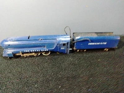 American Flyer No. 350 "The Royal Blue" 4-6-2 Pacific Engine & Tender  - Image 1 of 4