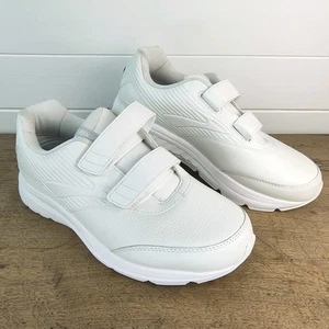 Brooks Addiction Walker V-Strap 2 Wanderschuhe Weiß Herren 10 4E Extra Weit Neu - Bild 1 von 16