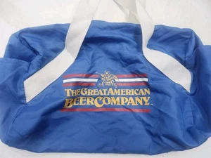 Vintage Anheuser Busch The Great American Beer Company Carrying Bag 90s Gym Bag  - Picture 1 of 5