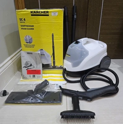 Limpiador de vapor Karcher SC 4 EasyFix - BLANCO - USADO UNA SOLA VEZ - PRECIO DE VENTA SUGERIDO POR EL FABRICANTE 279,99 £ - Imagen 1 de 2
