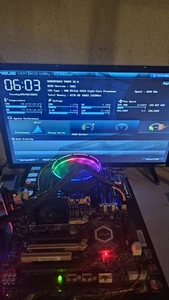 ASUS Sabertooth 990FX R2.0 Motherboard, AMD3+ FX8320, COOLER , & 8GB RAM: TESTED - Picture 1 of 7