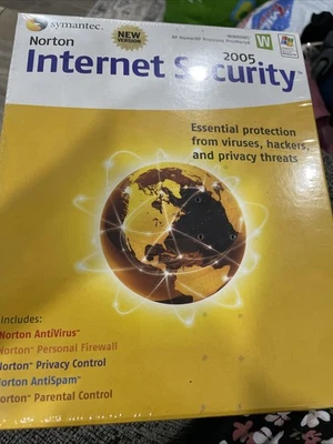 Norton Internet Security 2005 by Symantec Full Version + Personal Firewall + Key - Image 1 of 2