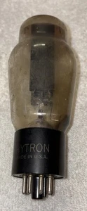 Hytron 5X4G Rectifier Tube Hanging Filament Black Plates Tested Strong - Picture 1 of 3