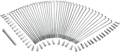 95-20 Harley Electra Glide Drag Specialties DS-380201 conjunto de raios de aço inoxidável - Imagem 1 de 4