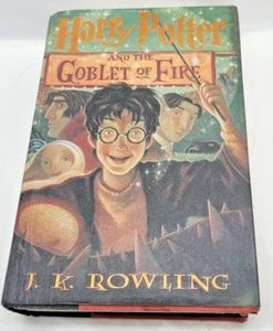 1st American Edition Harry Potter The Goblet of Fire Scholastic - Picture 1 of 15