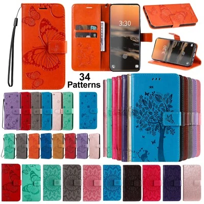 For Motorola Moto G73 G13 G23 G53 E13 Pattern Stand PU Leather Wallet Phone Case - Image 1 of 4