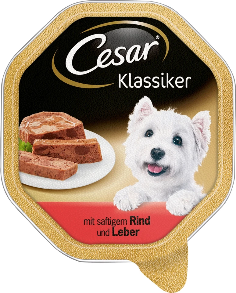 Cesar Nassfutter Klassiker Selektion mit Rind und Leber 150g - Bild 1 von 1