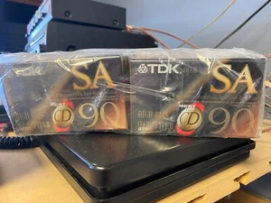 TDK SA 90 Minuten High Bias Kompaktkassette SA90 NEU VERSIEGELT (10er Pack) - Bild 1 von 2