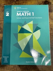 OPEN UP High School Mathematics North Carolina MATH 1 Unit 2 - Picture 1 of 6