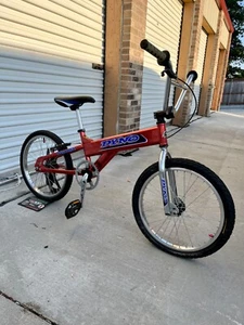 Dyno Bazooka 20” BMX bike all original with GT parts. Annodized red paint. - Picture 1 of 24