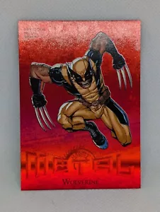 WOLVERINE 2024 SKYBOX METAL UNIVERSE R-32 RETRO ROJO GEMAS PRECIOSAS PMG 045/100 - Imagen 1 de 2