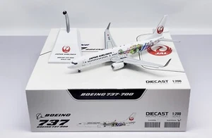 Japan Airlines B737-800 Reg: JA330J Scala 1:200 Diecast FLAPS DOWN SA2006A (HK) - Foto 1 di 10