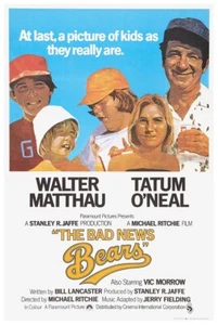 The Bad News Bears 1976 - Vintage Sports Classic Movie Poster - Picture 1 of 6