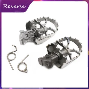 Rostfreier Stahl Fußrasten Fußrasten Pedale Footpegs Für BMW F800GS 2008-2017 - Bild 1 von 6