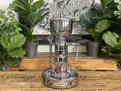 ELEKTRA MICRO CASA SEMIAUTOMATICA 1 GRP ХРОМ ЭСПРЕССО КОФЕМАШИНА ДОМАШНЯЯ - Изображение 1 из 4