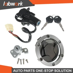 Labwork Ignition Switch Lock Gas Cap Key Set For Kawasaki Ninja 300 EX300A/B - Bild 1 von 16