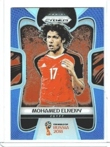 2018 Panini Prizm World Cup Mohamed Elneny (Egypt) BLUE PRIZM /199 #59 - Picture 1 of 2