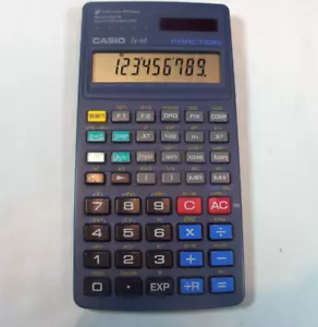Casio FX-65 Scientific Calculator 2 Way Power Auto Power Off - Picture 1 of 3