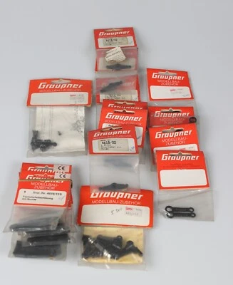 F2C15 Graupner vintage Rc Helicopter spares lot 4618 4602 NIP NIB New - Image 1 of 4