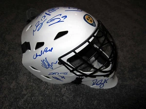 NASHVILLE PREDATORS 2019 Team SIGNED Goalie Mask Helmet w/COA Subban Rinne Josi - Picture 1 of 4