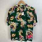 Polo by Ralph Lauren Boys’ Green Hawaiian Shirt Size M 12-14