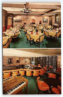 1960s GALESBURG ILLINOIS  THE SIRLOIN ROOM AND MATADOR LOUNGE RTE 150  P2378 - Image 1 of 2