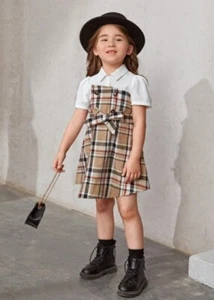 Plaid Print Dress toddler - Picture 1 of 4