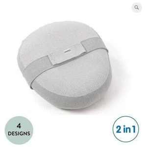 Doomoo Relax Cover Buddy and Softy Conversion Kit Classic Grey Stripe BNIP - Picture 1 of 5