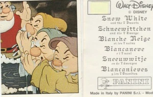 BIANCANEVE E I 7 NANI # 108 (Figurine Panini - con velina originale - anno 1994) - Picture 1 of 1