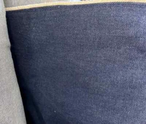 Denim fabric,68” Wide 100% Cotton Denim 14oz ,color indigo by Cone, sold by yard - Picture 1 of 3