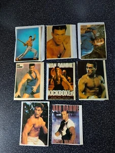 VAN DAMME OLD STICKERS Rare - Picture 1 of 2