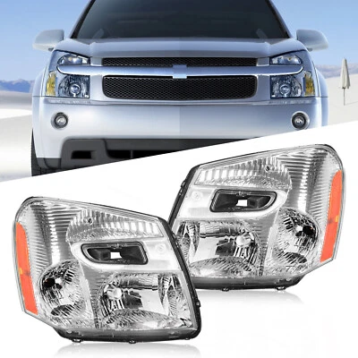 Faros laterales para conductor y pasajero Chevy Equinox 2005-2009 con reflector Foto 1 de 4