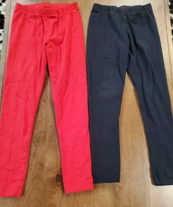 Jumping Beans Tough Cotton Leggings Girls Size 6X Long Pants Lot (2) - Picture 1 of 3