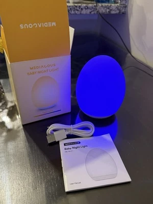 MediAcous Egg Night Light for Kids, Baby - Image 1 of 3