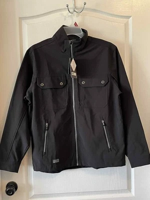 Dri Duck Men's Tech Full Zip Jacket size Medium Black - Image 1 of 4