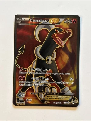 ** Houndoom EX 153/162 XY Breakthrough NM Pokemon - Image 1 of 4