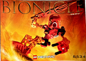 LEGO BIONICLE: Tahu (8534) Vintage Without Mask or Canister