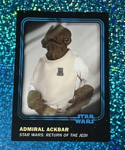 2016 Topps Star Wars #14 ADMIRAL ACKBAR Limited BLUE Variant - Picture 1 of 6