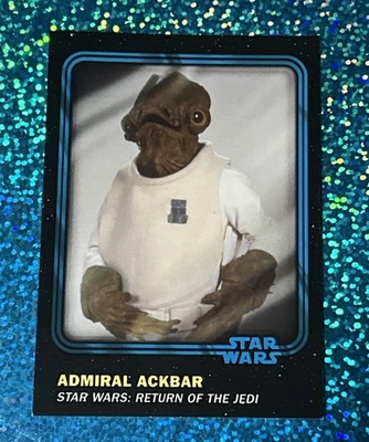 2016 Topps Star Wars #14 ADMIRAL ACKBAR Limited BLUE Variant - Image 1 of 4