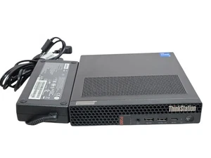 Lenovo ThinkStation P360 Tiny i5-12500T 16GB RAM 256GB NVMe, T400 4GB GPU _ - Picture 1 of 11