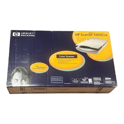 Escáner a color HP Scanjet Flatbed 5300 copia escaneo fax red de correo electrónico nuevo Foto 1 de 4