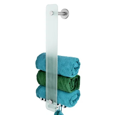 bremermann Bad-Serie PIAZZA - Glashandtuchhalter, Edelstahl matt - Bild 1 von 4