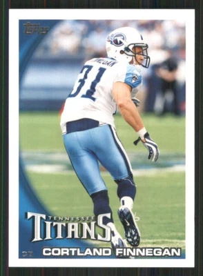 2010 Topps #165 Cortland Finnegan Tennessee Titans 37674 - Image 1 of 2