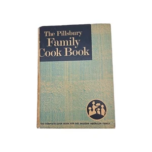 The Pillsbury Family Cook Book 1963 Vintage American Recipes Hardcover - Bild 1 von 16