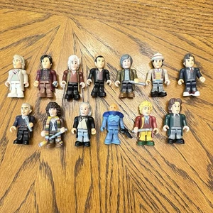 DOCTOR WHO THE ELEVEN DOCTORS MICRO-FIGURE SET build mini figure 1"-2" 13 Total - Picture 1 of 7